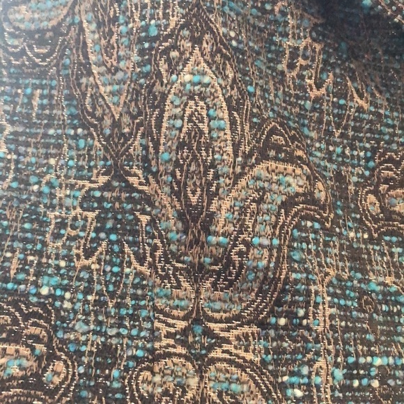 NEW VTG Harve Benard Tapestry Long Sleeve Y2K Career Suit Blazer Size 10P Jacket - Picture 9 of 16